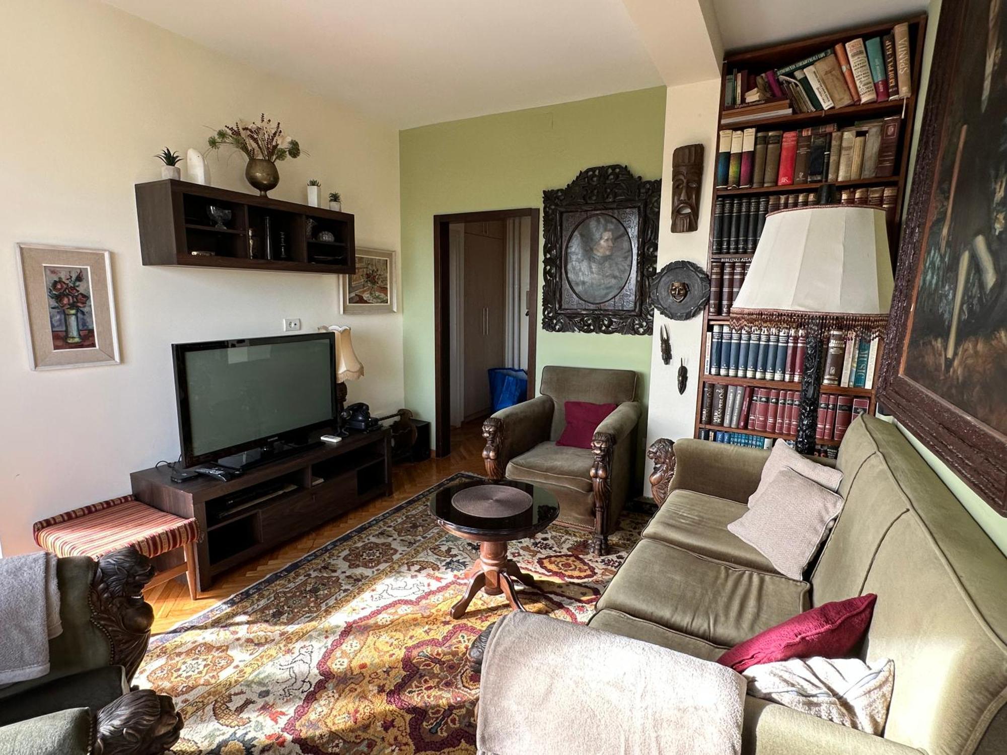 Vintage Delight Apartment Vracar Hram Sv Save Belgrad Exteriör bild